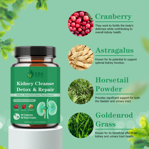Capsules de détoxification et de réparation des reins à action directe usine : Améliore l'efficacité de nos compléments pour nettoyer et détoxifier – Capsules Santé Canneberge - Product Image 6