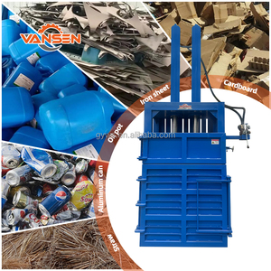 <span class=keywords><strong>Presse</strong></span> à balles hydraulique verticale, machine à presser les déchets de papier, les bouteilles en PET, les films plastiques, les canettes, les vêtements usagés, les boîtes en <span class=keywords><strong>carton</strong></span> - Product Image 6