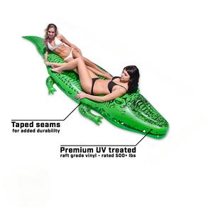 Inflatable cá sấu đi-on, chất lượng cao cấp và 60 ''dài hồ bơi nổi cho người lớn và trẻ em - Product Image 6