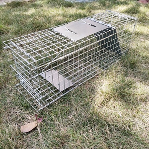 24x7x8 ''gấp nhân Đạo Lớn động vật sống lồng bẫy mèo bẫy - Product Image 2