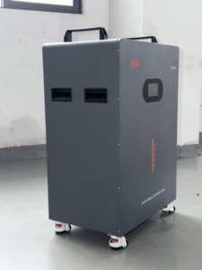 แบตเตอรี่ลิเธียมไอรอนฟอสเฟตแบบติดตั้งบนแร็ค POW-LIO48280 51.2V 280Ah 15kWh ชุดแบตเตอรี่สำรองพลังงานสำหรับระบบพลังงานแสงอาทิตย์อุตสาหกรรม - Product Image 2