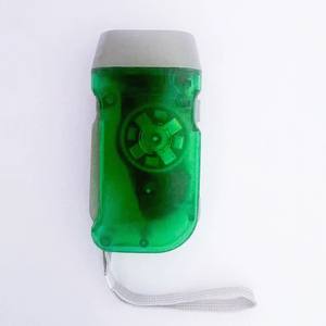 Linterna de Manivela Transparente Goofy con 3 LED, Portátil, para Exteriores, con Correa para la Muñeca, para Eventos y Regalos - Product Image 1