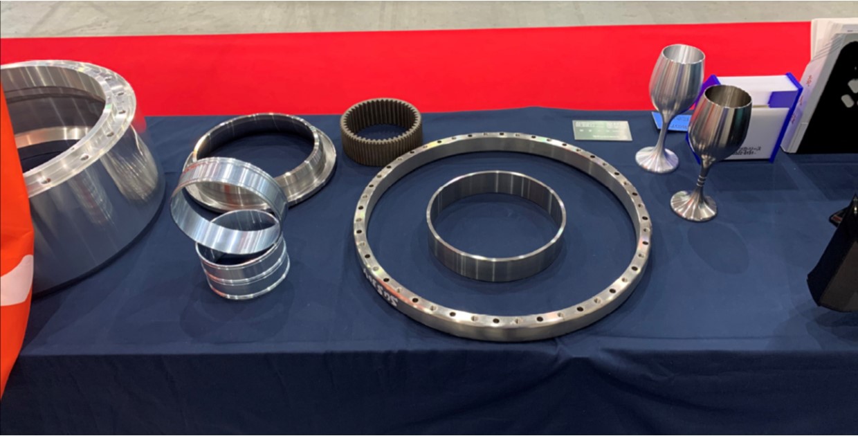 Threading Machining Aluminum Titnium Carbon Steel Ring Forge