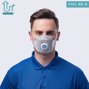 Ffp1 nrd Lọc Lớp dành cho người lớn chống hạt mặt nạ với than hoạt tính có thể gập lại mặt nạ bụi thiết bị để bảo vệ - Product Image 2