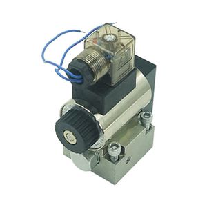 Vanne à boisseau sphérique hydraulique Xtcg 23QDF6B K 23QDF10B K 220V 24V, vanne de commande directionnelle à deux voies, montage sur panneau en acier - Product Image 1