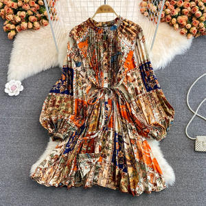 เดรสเชิ้ตของผู้หญิงกระโปรง<span class=keywords><strong>สั้น</strong></span>เข้ารูปทรงหลวมดีไซน์เพื่อความโดดเด่น - Product Image 6