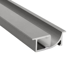 17 8mm T5 Temper Embutido Oblíqua LED Extrudado Linear Luz Perfil de Alumínio para Gabinete do Vinho Móveis Closet LED <span class=keywords><strong>Lamp</strong></span> Strip - Product Image 1