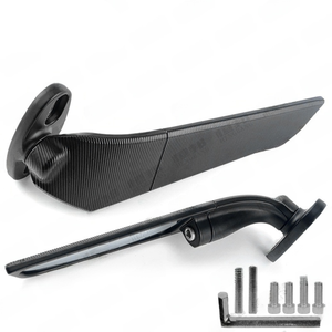 Rétroviseur de moto et de véhicule électrique à aile fixe rotative, petit miroir de poignée, pour YAMAHA GSR Race 600 - Product Image 3