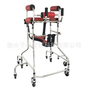 Hemiplegic Standing <b>Frame</b> Height Adjustable <b>Walker</b> For Stroke Rehabilitation Home Use - Product Image 4
