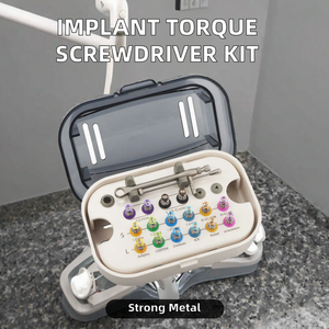 Juego de Destornilladores de Torque para Implantes Dentales, Kit de Llaves Manuales para Restauración de Implantes Dentales, 10-70 Ncm - Product Image 2