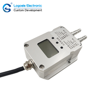 Transmetteur de pression différentielle, capteur de pression du vent, haute précision, sortie 4-20mA RS485, 0-100kPa, 24VDC