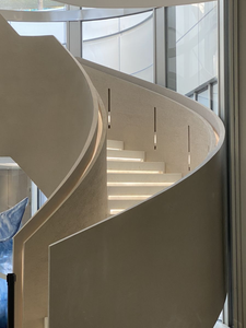Escalera de Caracol Interior Moderna y Duradera de Piedra Natural Flotante <span class=keywords><strong>Alucasa</strong></span>, Estilo Australiano/Canadiense, para Hoteles/Villas/Apartamentos - Product Image 6