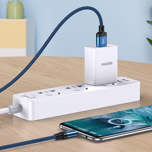 <span class=keywords><strong>KAKU</strong></span>/kakusiga. Cable de Datos de Carga Inteligente KSC-970, Cable de Datos de Carga Micro, Cable de Datos USB de 1 m con Cable Trenzado - Product Image 6