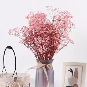 Ramo <span class=keywords><strong>de</strong></span> 120g <span class=keywords><strong>de</strong></span> Flores Secas <span class=keywords><strong>de</strong></span> Baby Breath Coloridas, Arreglo Floral <span class=keywords><strong>de</strong></span> Baby Breath con Tacto Real para Decoración <span class=keywords><strong>de</strong></span> Bodas y Hogar - Product Image 5