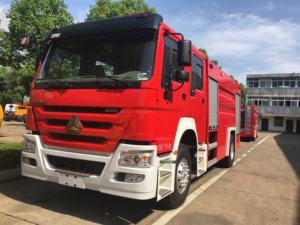 <span class=keywords><strong>Camion</strong></span> de pompiers de réservoir d'eau 4x2 HOWO avec capacité de réservoir de ³ de 8m personnalisable pour la lutte contre les incendies municipaux et les opérations de sauvetage d'urgence - Product Image 2