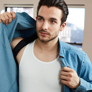 <strong>Posture</strong> <strong>Corrector</strong> for <strong>Men</strong> and Women Upper Back Brace Support for Clavicle Neck Shoulder Support Adjustable Back Straightener - Product Image 3