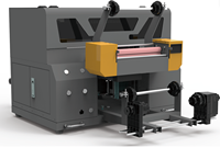 A3 Printer Inkjet LED UV otomatis multifungsi, penutup ponsel kartu plastik kayu menampilkan DX5 DX7 Flatbed Printer UV
