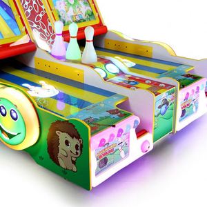 2024 New Adventure <b>Bowling</b> Double Children Paradise Coin-Operated Game Machine Game Hall Video Game City Entertainment Equipment - Product Image 4