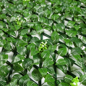 ZC Garden <strong>Trellis</strong> Fence Expandable Plastic <strong>Artificial</strong> Screen Support Wall Panel Climbing <strong>Trellis</strong> Environmental Friendly <strong>Flowers</strong> - Product Image 3