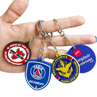 Porte-clés personnalisé conception libre votre idée Porte-clés promotionnel 2D 3D Pvc pour cadeau Porte-clés en PVC d'affaires