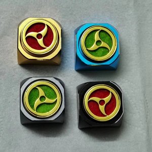 Bán Buôn Biểu Tượng Tùy Chỉnh Artisan <span class=keywords><strong>Keycaps</strong></span> Laser Xoay Bàn Phím Hợp Kim Kim Loại Keycap - Product Image 3