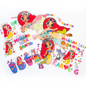 <span class=keywords><strong>Karol</strong></span> <span class=keywords><strong>G</strong></span>-impresión de pantalla personalizada de Plastisol, transferencia de calor, papel de impresión para camisas oscuras, Popular, Anime, venta al por mayor - Product Image 4