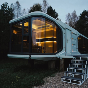 Sauna Exterior Moderna y Ecológica Blacksmith con Construcción de Pino Blanco/Cedro Rojo, Uso en Hoteles, Calentador Eléctrico - Product Image 3