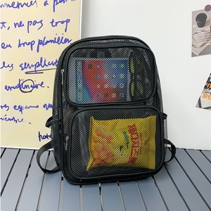 Mochila de Malla Transpirable Nueva de Verano para Estudiantes de Secundaria y Preparatoria, Mochila de Malla de Gran Capacidad para Viajes y Gimnasio - Product Image 6