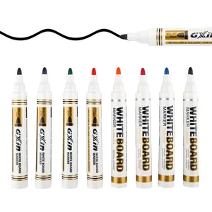 GXIN G-209 Manufacture 8 Color Whiteboard Marker Pen Custom Dry Erase Marker Quick Drying Multicolor White Board Marker Pen Set