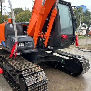 Excavatrice sur chenilles hydraulique Hitachi ZX130 d'occasion de 12,5 tonnes, moteur Isuzu, bon état - Product Image 3