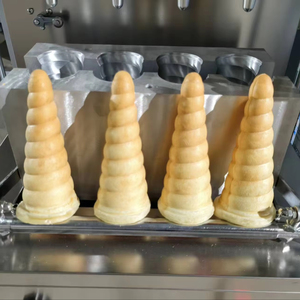 Nueva Máquina Eléctrica para Hacer Conos de Pizza, Acero Inoxidable 304, Diseño Portátil, Fácil de Operar, Voltaje Personalizable, 150g, Ligera - Product Image 1