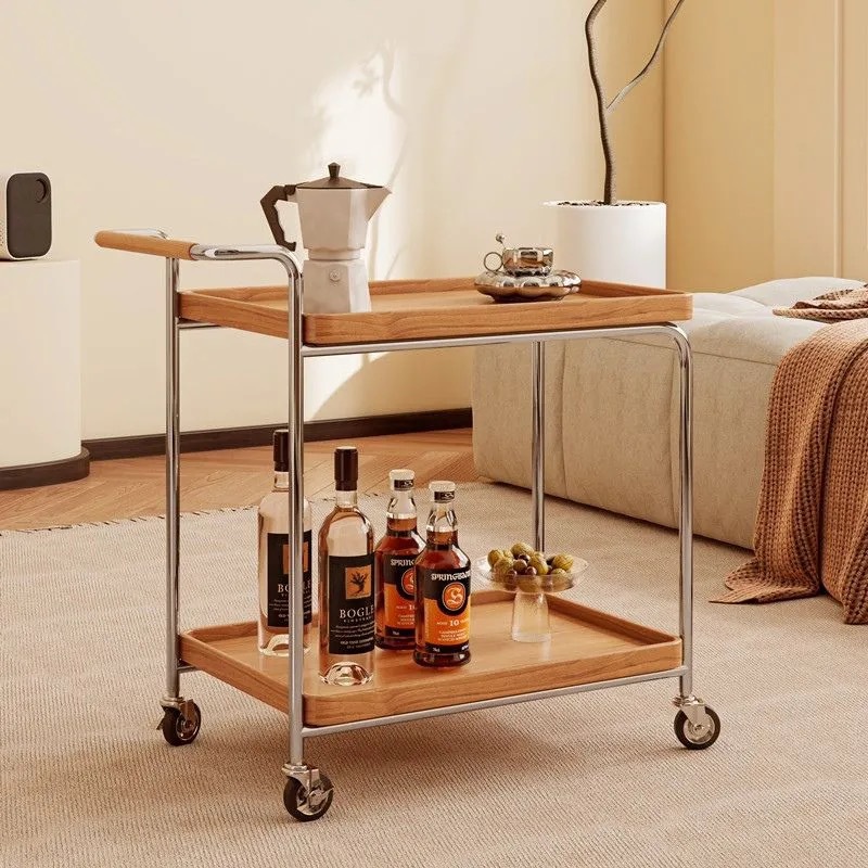 [Bois de noyer] Style double plateau (couleur cerise)