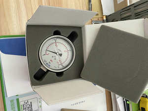 <span class=keywords><strong>Manomètre</strong></span> en acier inoxydable pour machine de nettoyage, <span class=keywords><strong>manomètre</strong></span> de pression hydraulique - Product Image 4