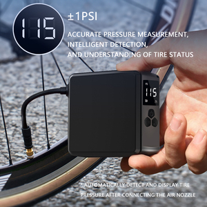 ที่ดีที่สุดคุณภาพบอลลูน <span class=keywords><strong>Inflator</strong></span> เครื่องปั๊มลมเครื่องอัดอากาศไฟฟ้ารถจักรยานยนต์ยาง <span class=keywords><strong>Inflator</strong></span> Air ที่นอนพร้อมปั๊ม - Product Image 2