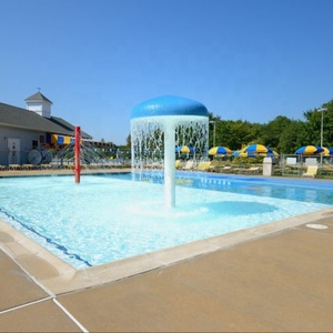 Cenchi công viên nước chơi thiết bị ngoài trời Aqua phun nước thương mại trung tâm mua sắm nước ô mưa giật gân pad để bán - Product Image 5