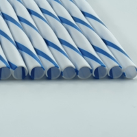 Pailles en plastique jetables pour usage quotidien