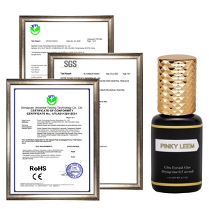 Pegamento para Extensiones de Pestañas Pinky Leem, Resistente al Agua, de Larga Duración, Fuerte, Secado en 0.5 Segundos - Product Image 4