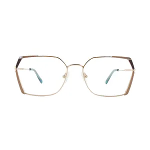 Kadın Metal gözlük gözlük, vintage çerçeveleri erkekler gözlük 2020 optik gözlük çerçeveleri