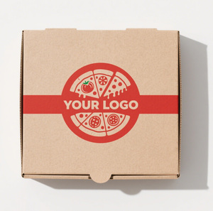 Fabricante de cajas de pizza, cajas de embalaje, proveedor de diseño personalizado, embalaje impreso, caja de pizza barata a granel con su propio logotipo - Product Image 2