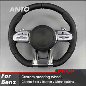 <span class=keywords><strong>Volant</strong></span> en cuir <span class=keywords><strong>AMG</strong></span> pour Mercedes GT C190 W205 C205 W166 X167 W177 W290 W217 C217 W222 C63 E63 S63 G63 GT63 GTS <span class=keywords><strong>GTR</strong></span> GLE63 - Product Image 2