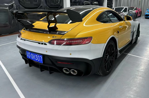 Kit de carrosserie en fibre de carbone Pp + sec pour Mercedes-Benz <span class=keywords><strong>AMG</strong></span> GT GTC <span class=keywords><strong>GTS</strong></span> Upgrade Black Series Pare-chocs avant Pare-chocs arrière - Product Image 4