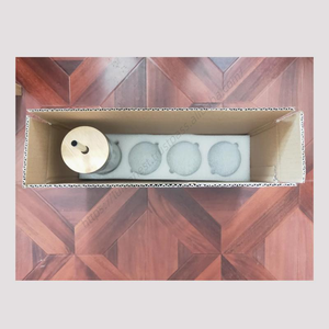 Vasos de Vidrio con Tapa y Pajita para Bebidas Frías, Modelo DD1808, Juego de 4 Piezas, 24 oz, Forma de Lata, para Café Helado y Cerveza - Product Image 3