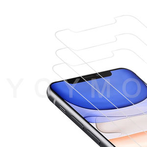 9H Härte Anti Schock Für iPhone 11 pro max 6 7 8 Gehärtetem Glas Screen Protector mit 2/<span class=keywords><strong>3</strong></span> packs einzelhandel Paket - Product Image 1