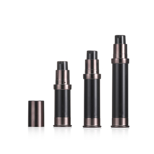 Meilleurs designs de flacons pompe sans air en plastique 5 ml 10 ml 15 ml Meilleurs flacons sans air <span class=keywords><strong>pour</strong></span> produits cosmétiques - Product Image 1