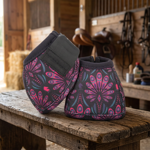 รองเท้าบูทกันกระแทกสำหรับม้า Tough Tack รุ่น TT-PBB-1 น้ำหนักเบา ป้องกันการกระแทก ผลิตจากโพลีเอสเตอร์ ยางกันลื่น สวมใส่สบาย เหมาะสำหรับการฝึกซ้อมและการแข่งขัน - Product Image 4