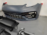 Pour Porsche Panamera 970, mise à niveau de rétrofit 971, kit carrosserie pare-chocs avant moulé par injection PP, pare-chocs arrière, jupes latérales, aileron arrière