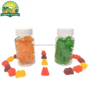 Imagen real Venta caliente Suplementos dietéticos Pure Hemp Gummies 3000MG