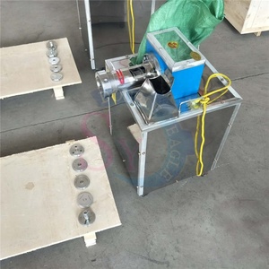 Máquina para hacer macarrones de Pasta multifuncional automática comercial/linterna de pies de <span class=keywords><strong>pollo</strong></span>/equipo para hacer fideos redondos en forma de S - Product Image 2