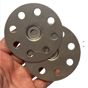 Rondelle de fixation isolante en acier inoxydable de 70 mm avec trou central de 8 mm, disque de fixation de grand diamètre pour panneaux en <span class=keywords><strong>mousse</strong></span>, pour le plâtrage et les systèmes EIFS - Product Image 3