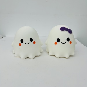 Entrepôt USA : Lot de 24 jouets sensoriels fantômes géants en TPR souple de 13 cm, avec boîte, pour enfants, cadeaux d'Halloween - Product Image 2